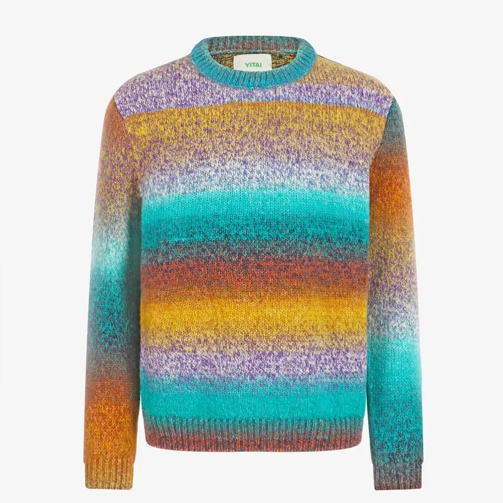 Yitai Ombré Radio Star Knit Sweater